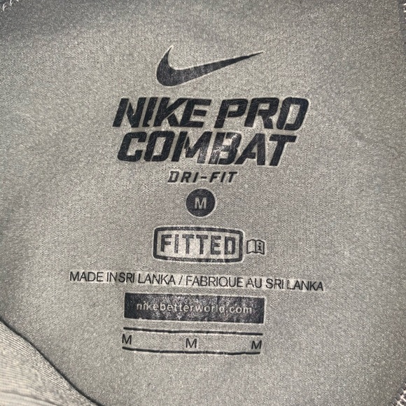 Nike Pro Combat Dri-fit Half Zip Pullover - Picture 4 of 4